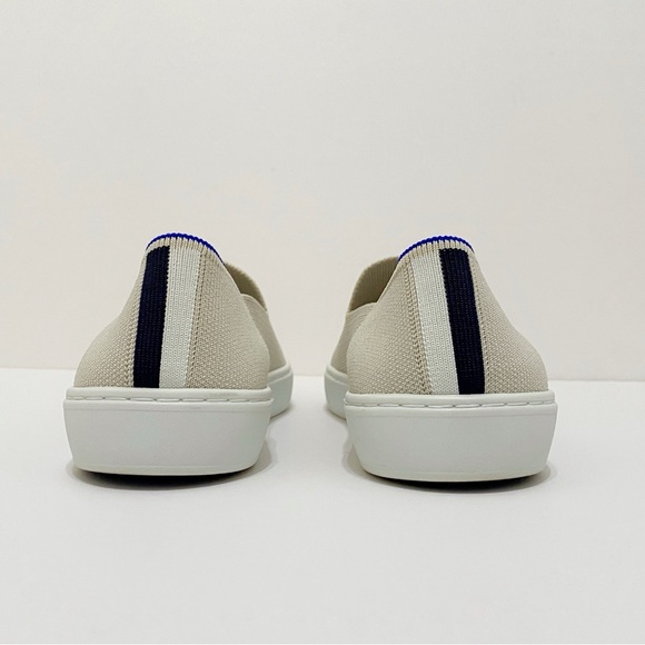 ROTHYS BEIGE SAND ORIGINAL SLIP ON SNEAKER KNIT SHOE - Picture 3 of 10